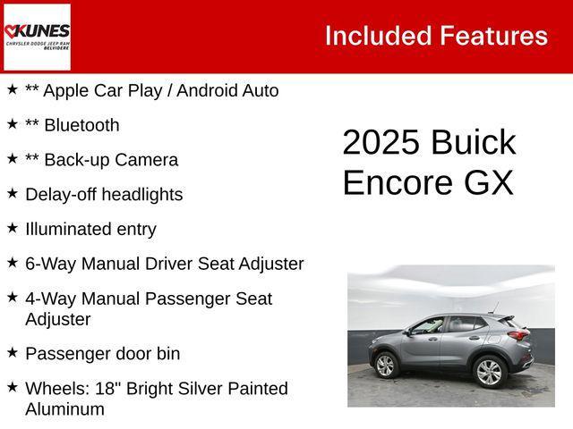 used 2025 Buick Encore GX car, priced at $21,473
