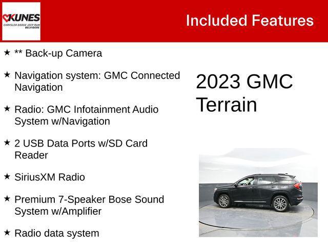 used 2023 GMC Terrain car, priced at $27,999