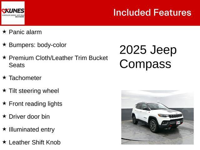 used 2025 Jeep Compass car, priced at $22,994