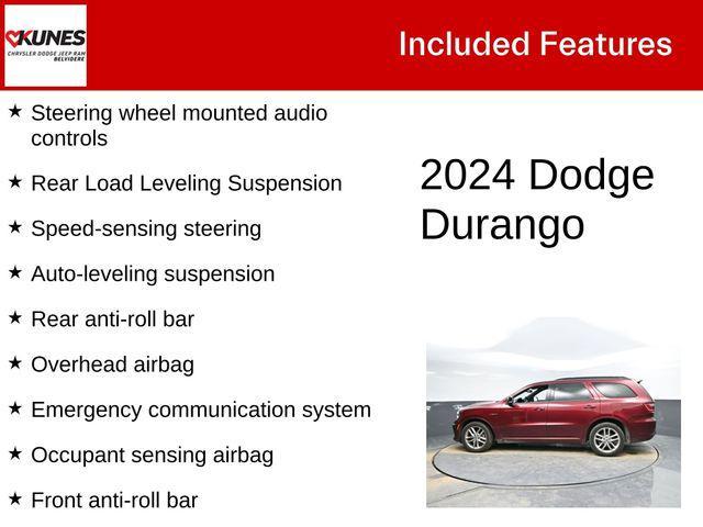 used 2024 Dodge Durango car, priced at $43,595