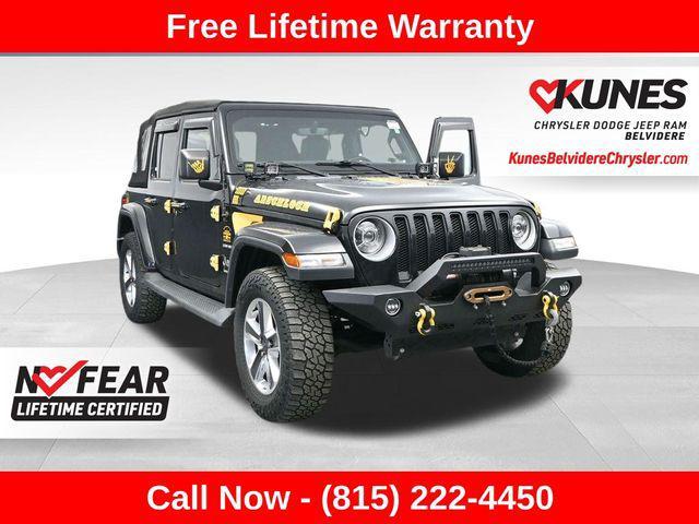 used 2021 Jeep Wrangler Unlimited car, priced at $25,317