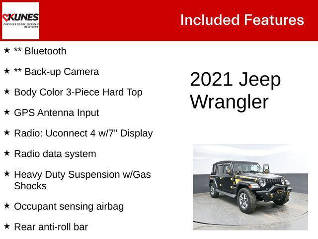 used 2021 Jeep Wrangler Unlimited car, priced at $25,730