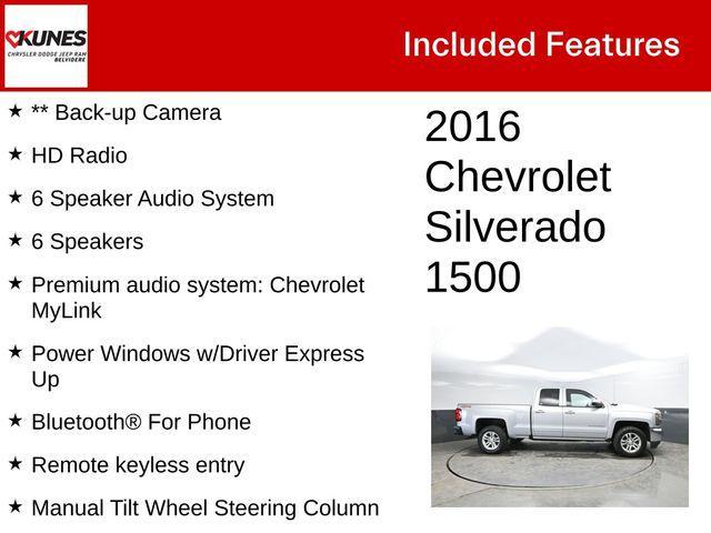 used 2016 Chevrolet Silverado 1500 car, priced at $18,935