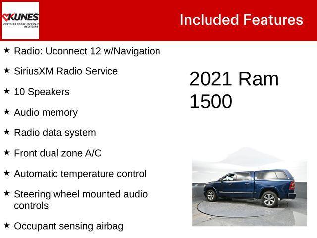 used 2021 Ram 1500 car, priced at $36,500