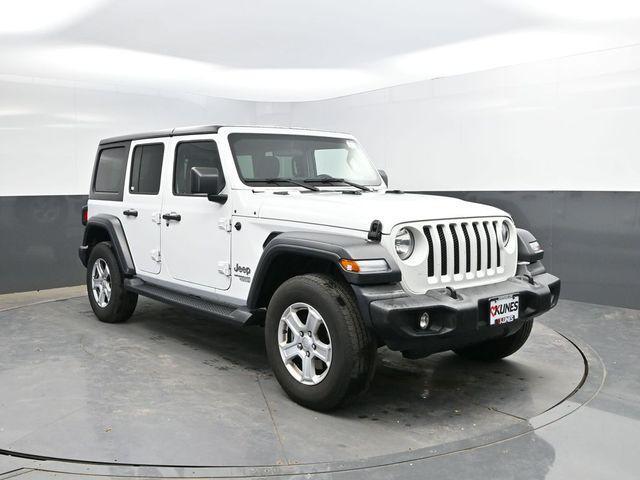 used 2018 Jeep Wrangler Unlimited car, priced at $18,637