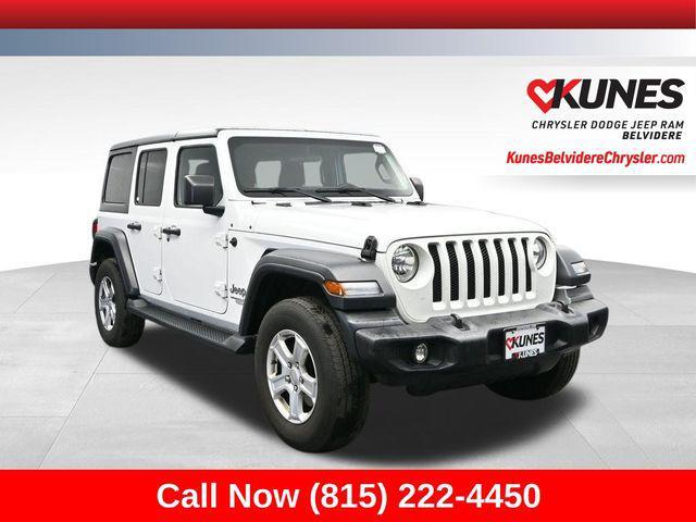 used 2018 Jeep Wrangler Unlimited car, priced at $18,637