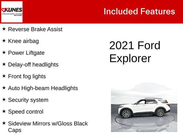 used 2021 Ford Explorer car, priced at $31,995