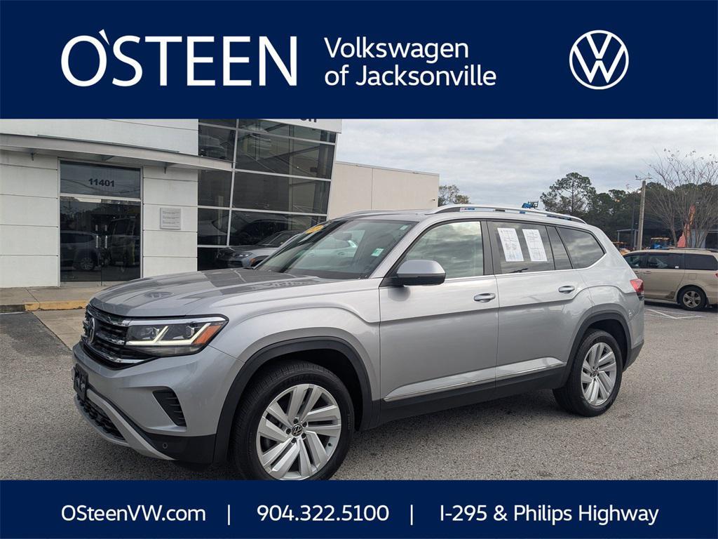 used 2021 Volkswagen Atlas car, priced at $22,195