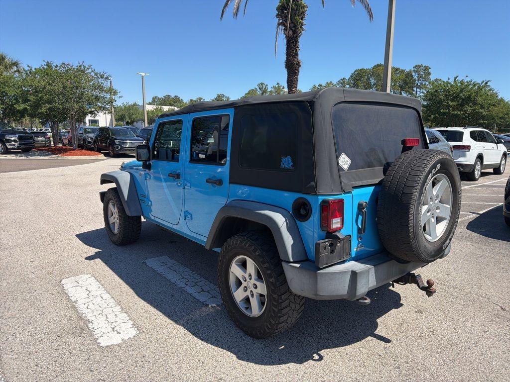 used 2017 Jeep Wrangler Unlimited car, priced at $17,895