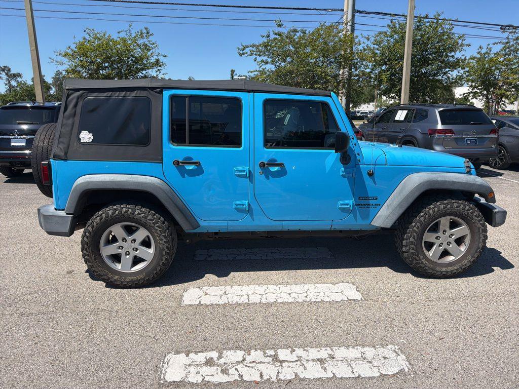 used 2017 Jeep Wrangler Unlimited car, priced at $17,895