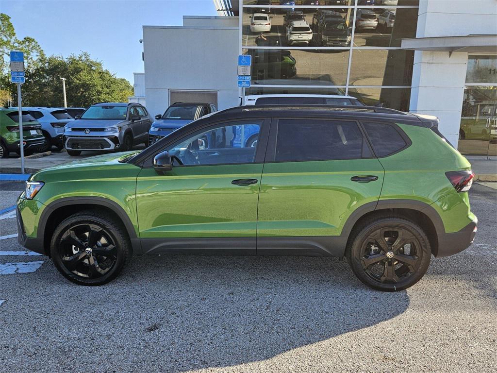 new 2025 Volkswagen Taos car, priced at $33,395