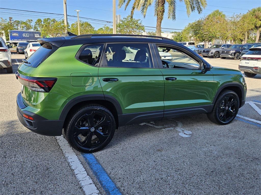 new 2025 Volkswagen Taos car, priced at $33,395