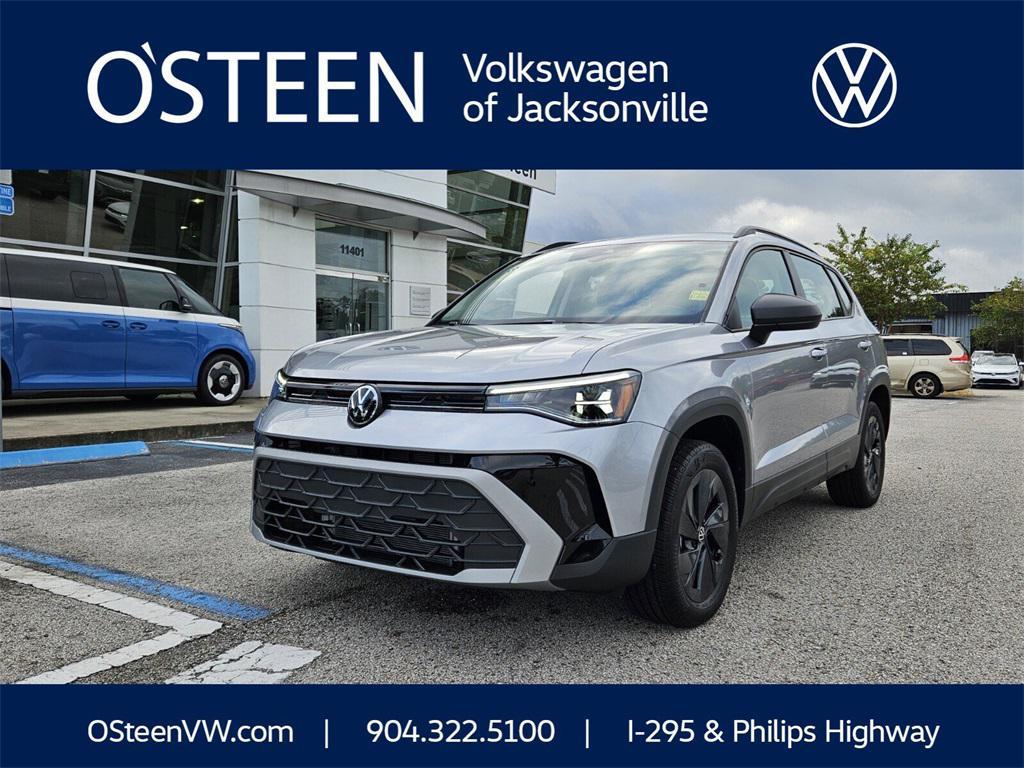 new 2025 Volkswagen Taos car, priced at $25,595