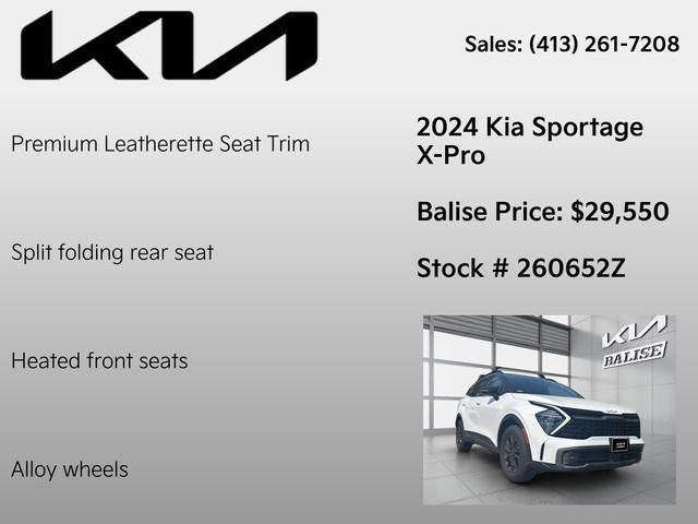 used 2024 Kia Sportage car, priced at $30,334