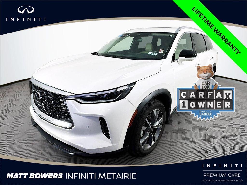 used 2025 INFINITI QX60 car, priced at $46,899