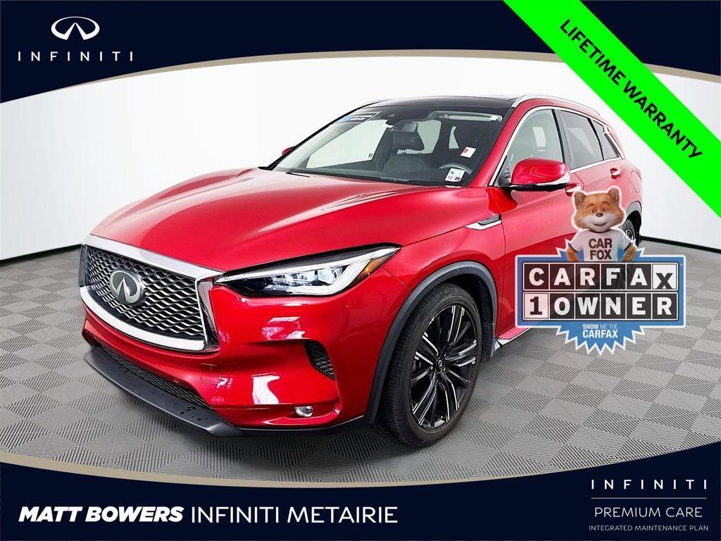used 2023 INFINITI QX50 car, priced at $34,995