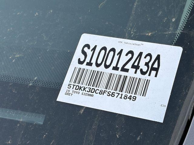 used 2015 Toyota Sienna car, priced at $17,999