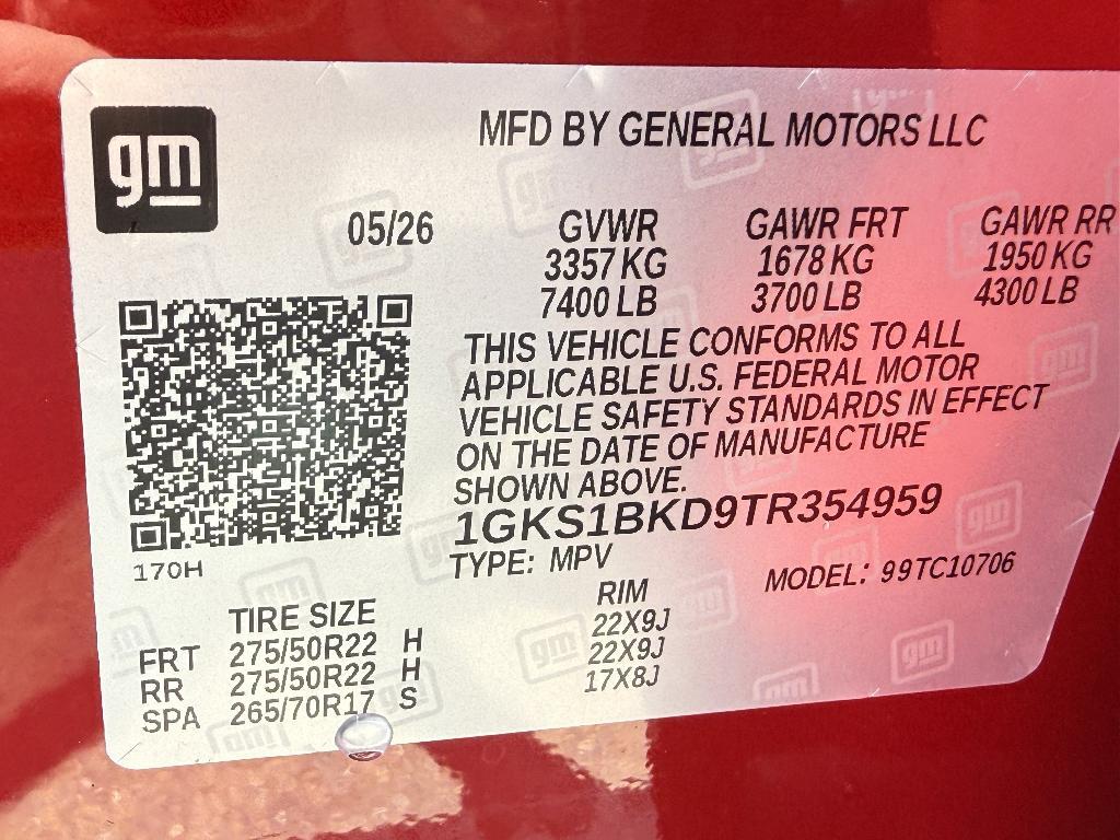 new 2026 GMC Yukon car, priced at $78,746