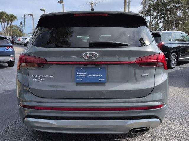 used 2021 Hyundai Santa Fe car, priced at $24,456