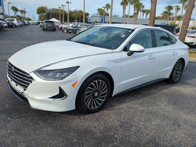 used 2021 Hyundai Sonata Hybrid car, priced at $19,981