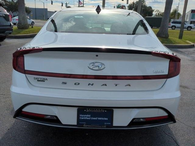 used 2021 Hyundai Sonata Hybrid car, priced at $19,981