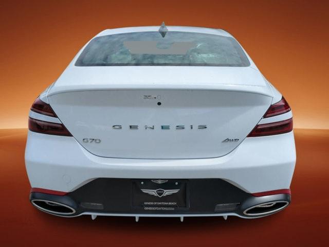 new 2025 Genesis G70 car, priced at $44,555