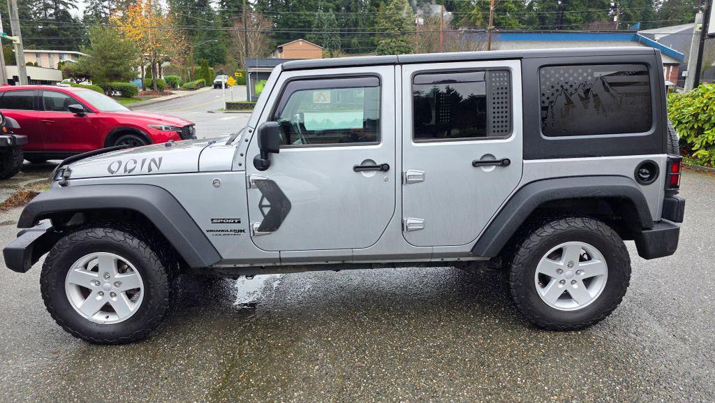 used 2018 Jeep Wrangler JK Unlimited car, priced at $15,997