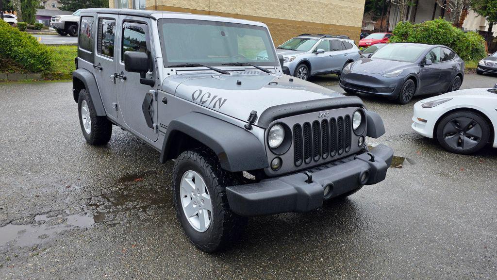 used 2018 Jeep Wrangler JK Unlimited car, priced at $15,997