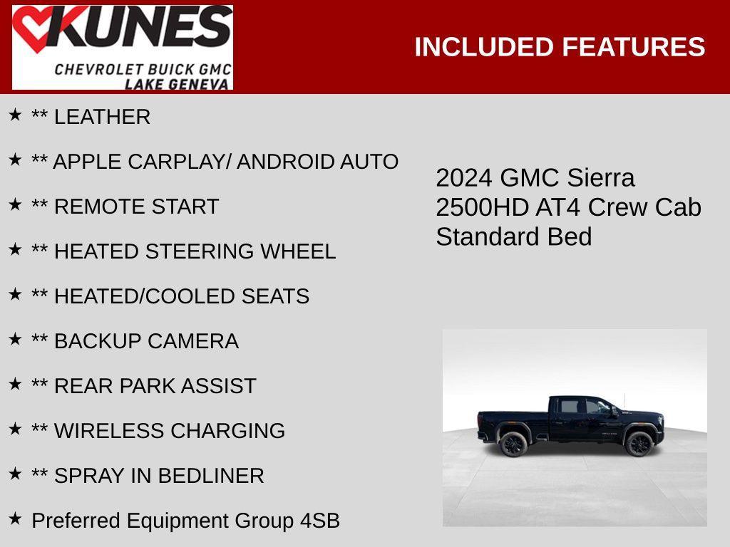 used 2024 GMC Sierra 2500 car, priced at $71,279