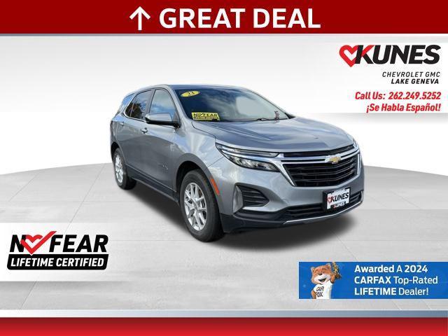 used 2023 Chevrolet Equinox car, priced at $18,800