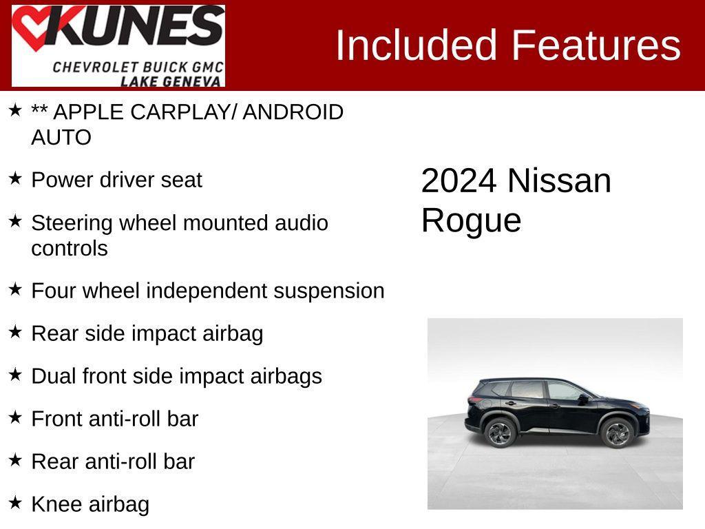 used 2024 Nissan Rogue car, priced at $20,000
