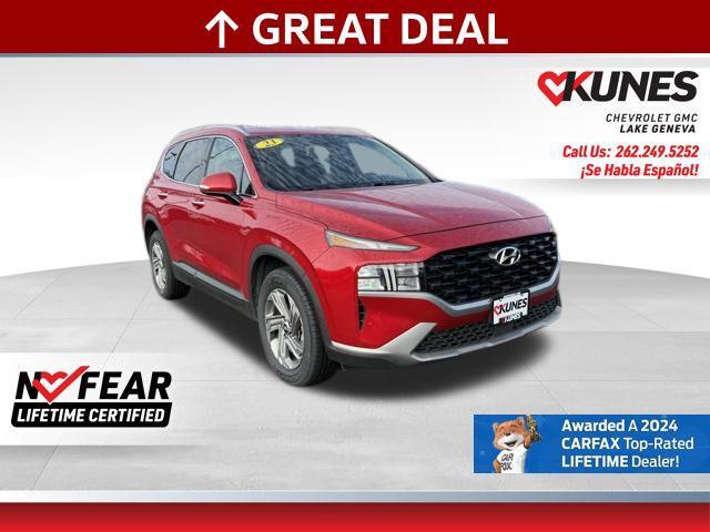 used 2023 Hyundai Santa Fe car, priced at $18,999