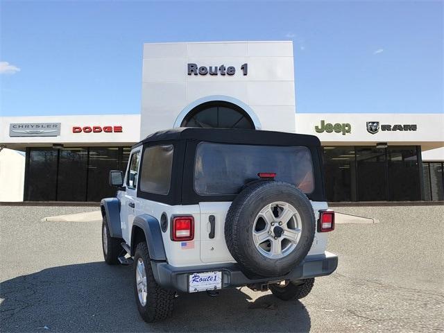 used 2020 Jeep Wrangler car, priced at $19,998