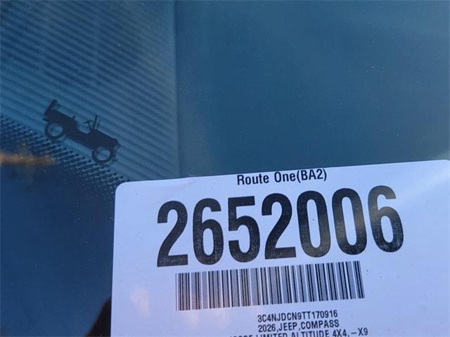 new 2026 Jeep Compass car, priced at $33,975