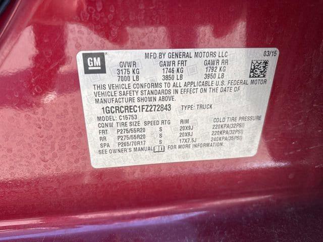 used 2015 Chevrolet Silverado 1500 car, priced at $14,249