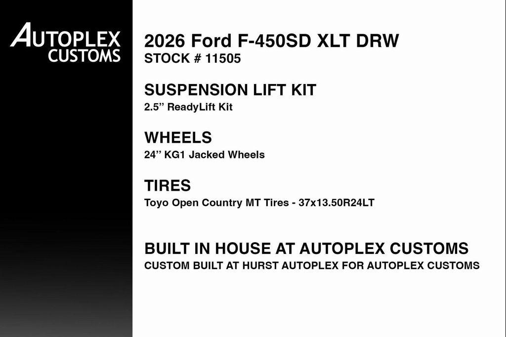 used 2026 Ford F-450 car, priced at $96,795