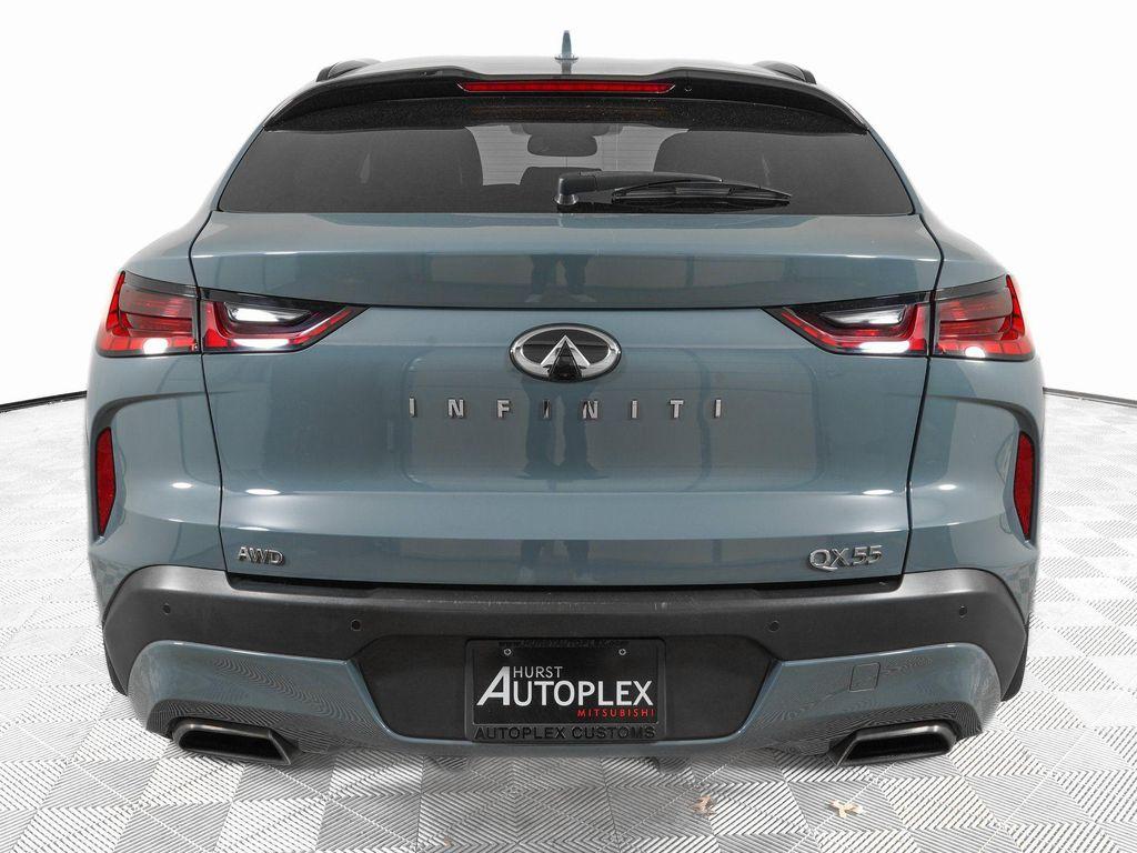 used 2022 INFINITI QX55 car, priced at $24,505