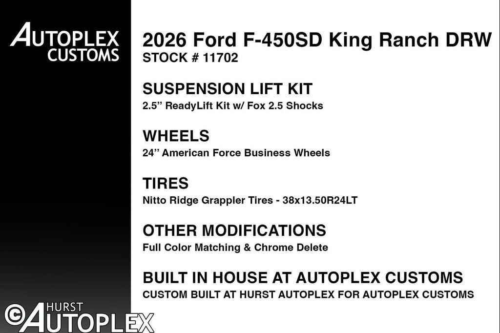 used 2026 Ford F-450 car, priced at $131,495