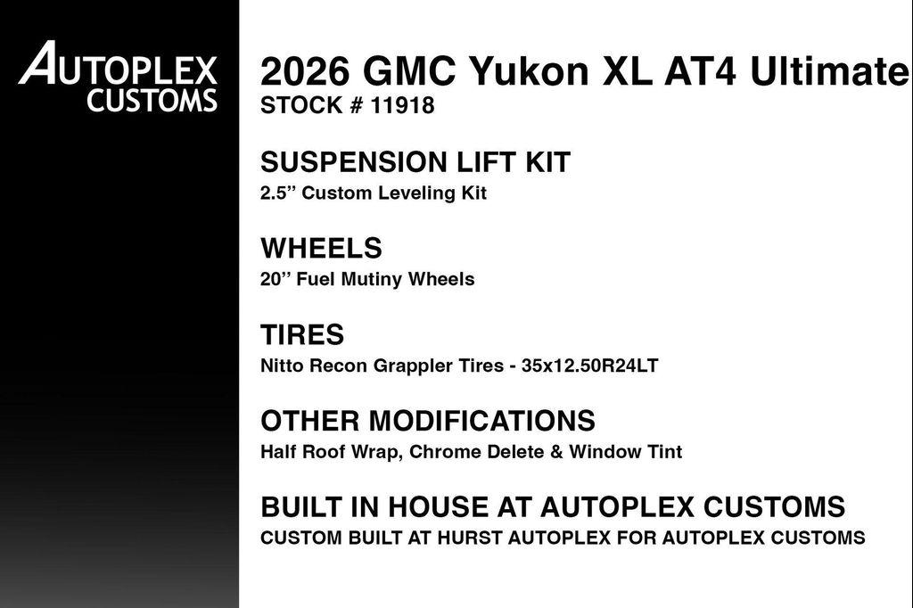 used 2026 GMC Yukon XL car, priced at $127,991
