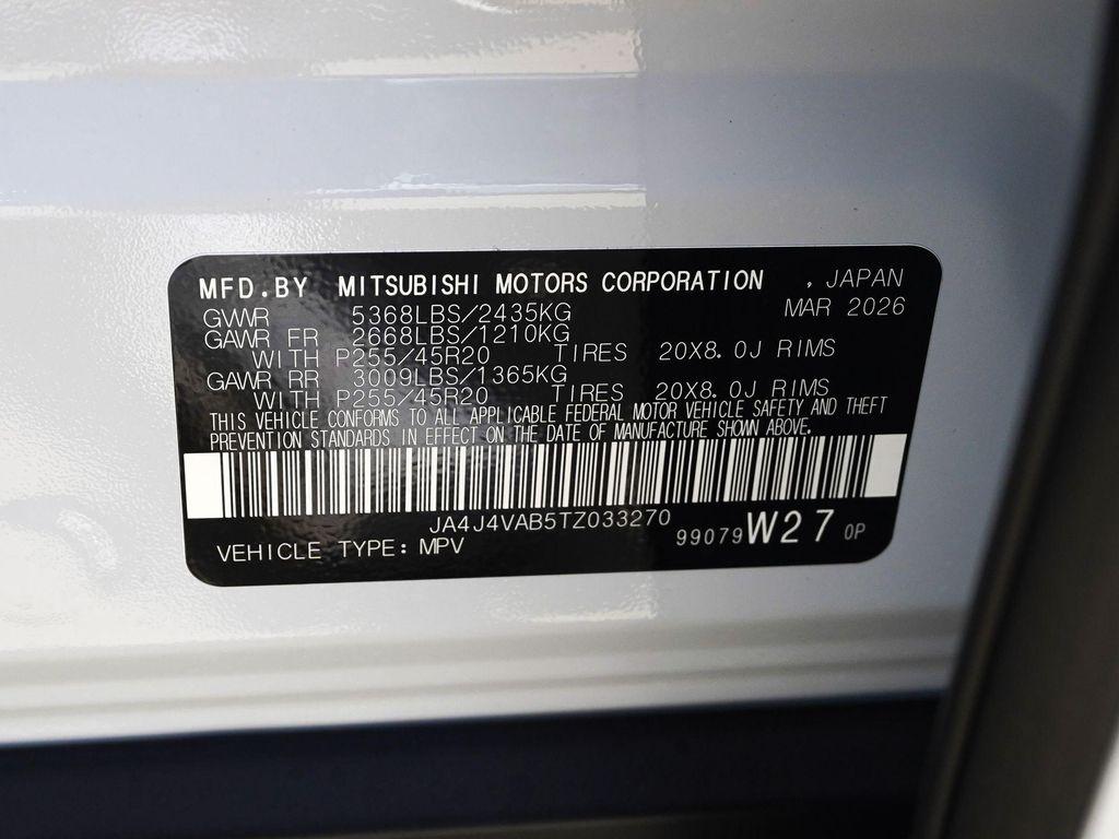 new 2026 Mitsubishi Outlander car, priced at $34,619