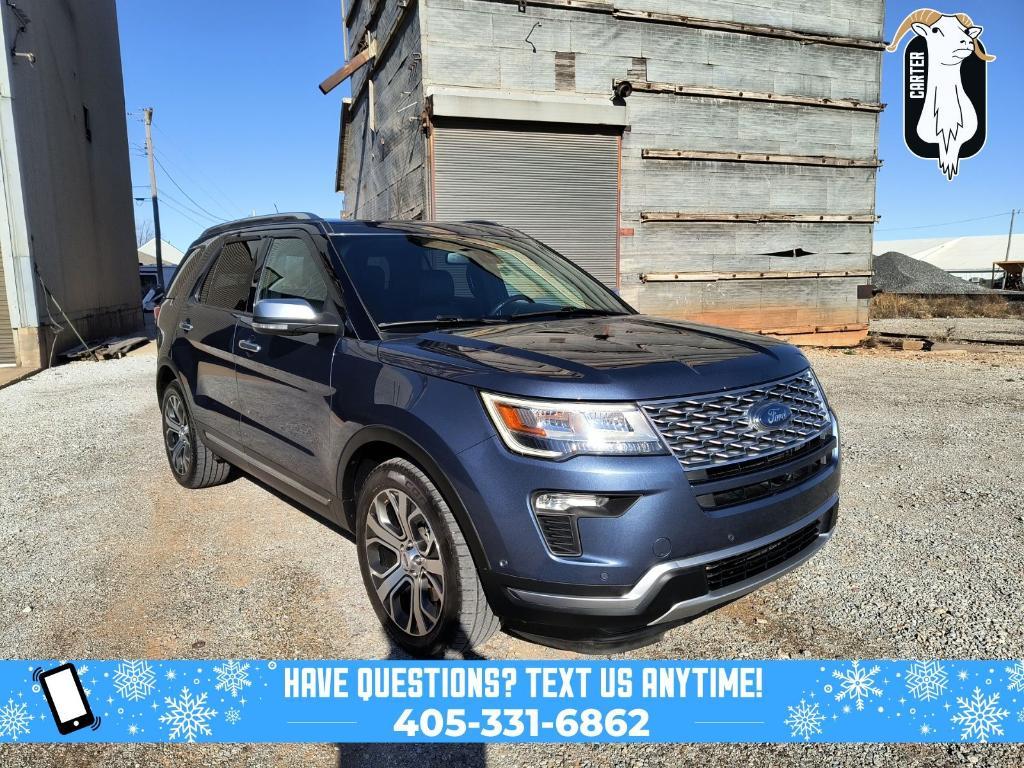 used 2018 Ford Explorer car, priced at $14,637