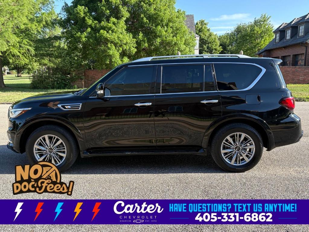 used 2021 INFINITI QX80 car, priced at $24,412