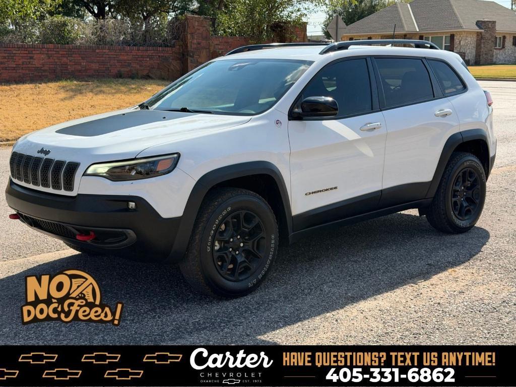 used 2022 Jeep Cherokee car, priced at $22,500
