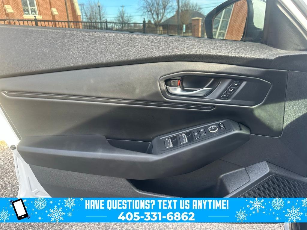 used 2023 Honda Accord Hybrid car, priced at $27,700