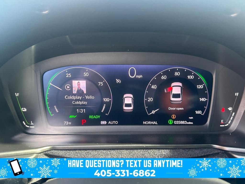 used 2023 Honda Accord Hybrid car, priced at $27,700