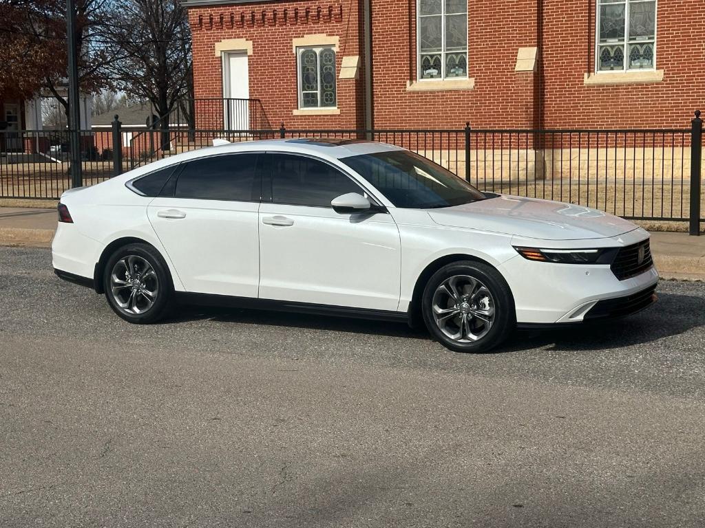 used 2023 Honda Accord Hybrid car, priced at $27,700