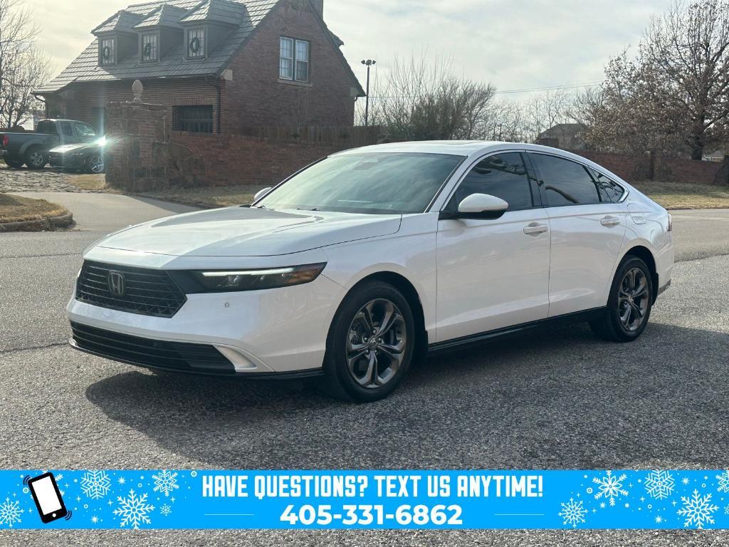 used 2023 Honda Accord Hybrid car, priced at $27,700