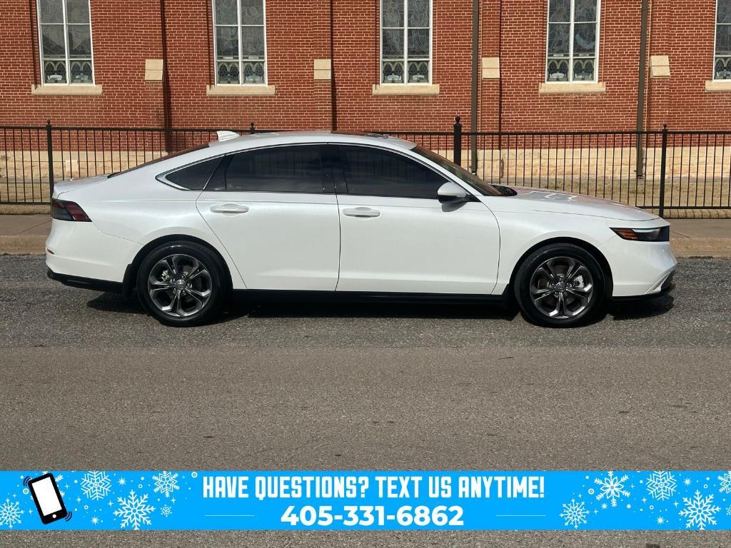 used 2023 Honda Accord Hybrid car, priced at $27,700