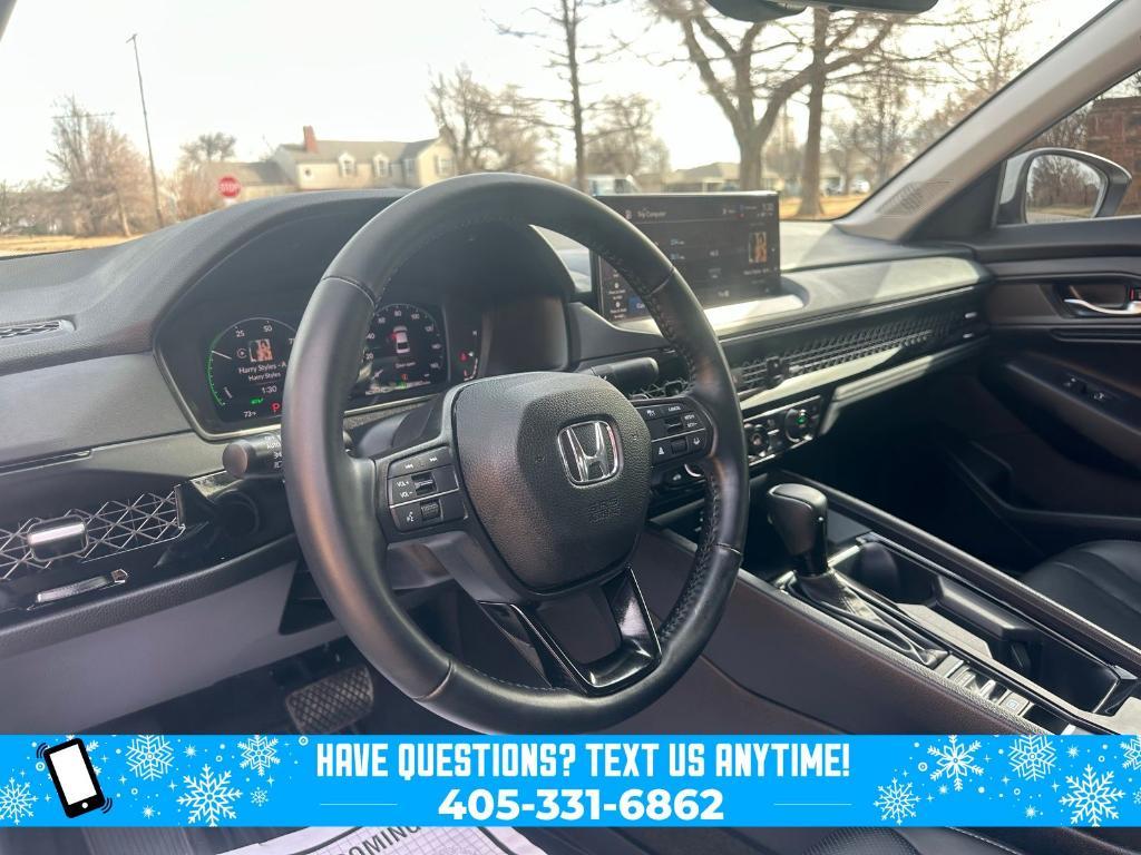 used 2023 Honda Accord Hybrid car, priced at $27,700