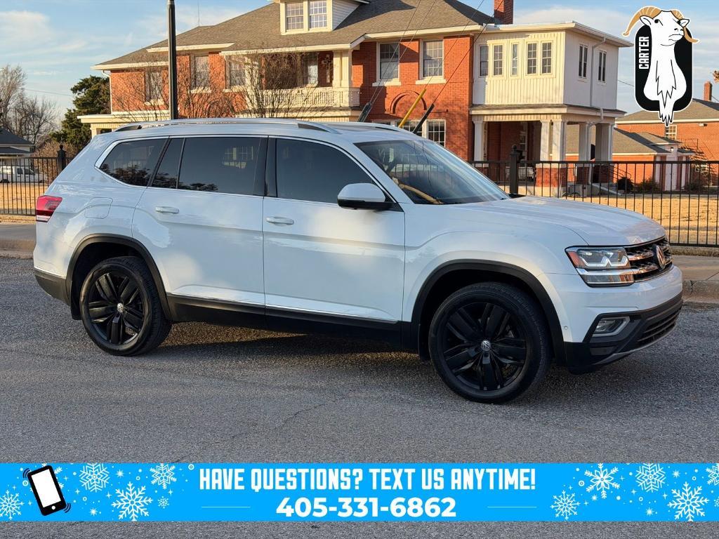 used 2019 Volkswagen Atlas car, priced at $18,500